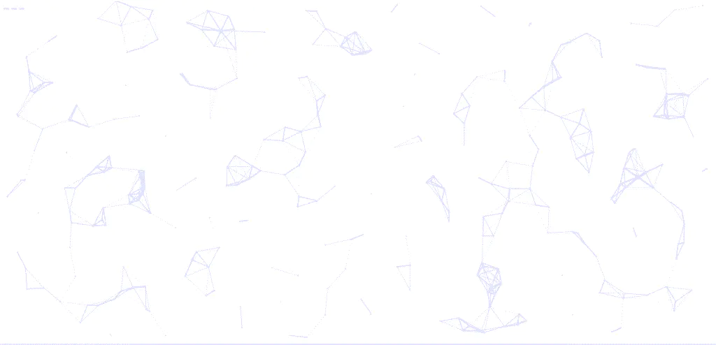【HTML特效】Canvas 粒子:跟随鼠标移动的网页动态特效