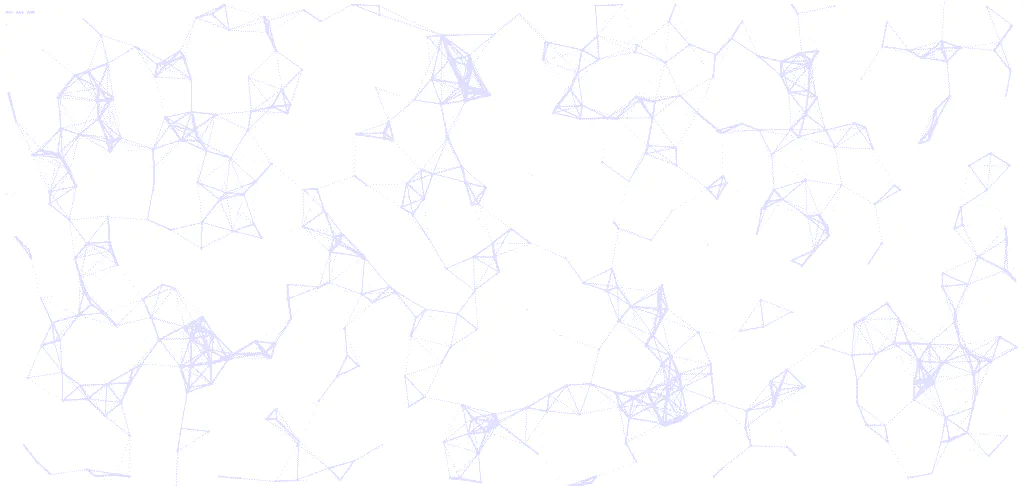 【HTML特效】Canvas 粒子:跟随鼠标移动的网页动态特效