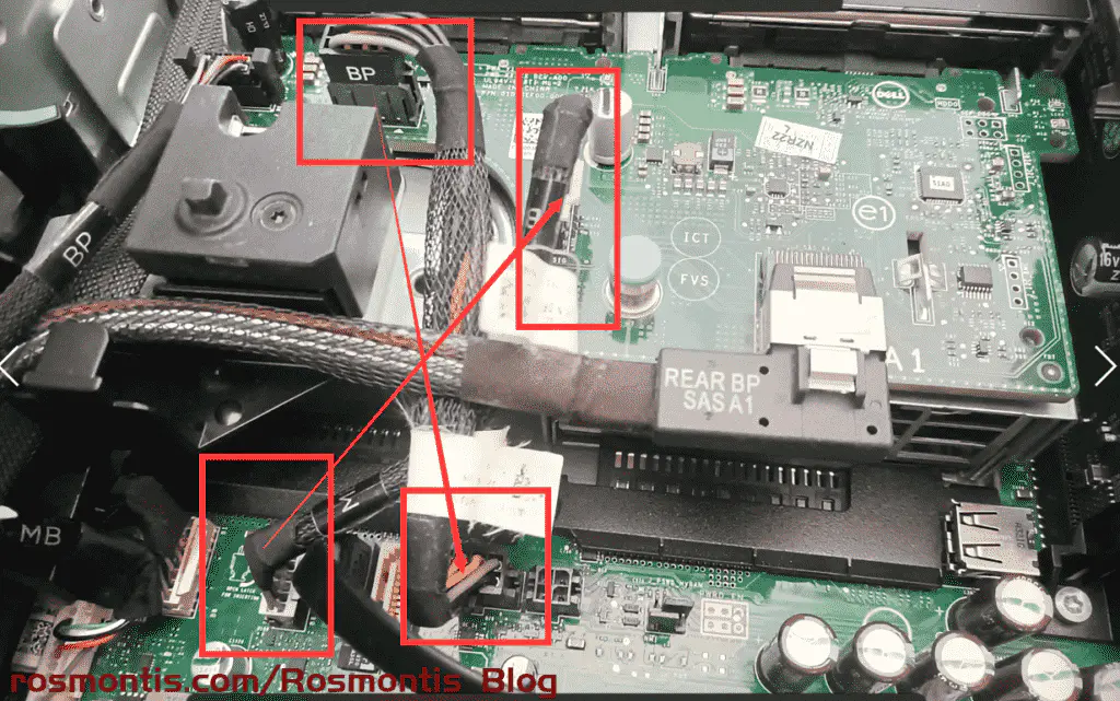 机架服务器DELL戴尔R720XD后置背板安装（瞎折腾）