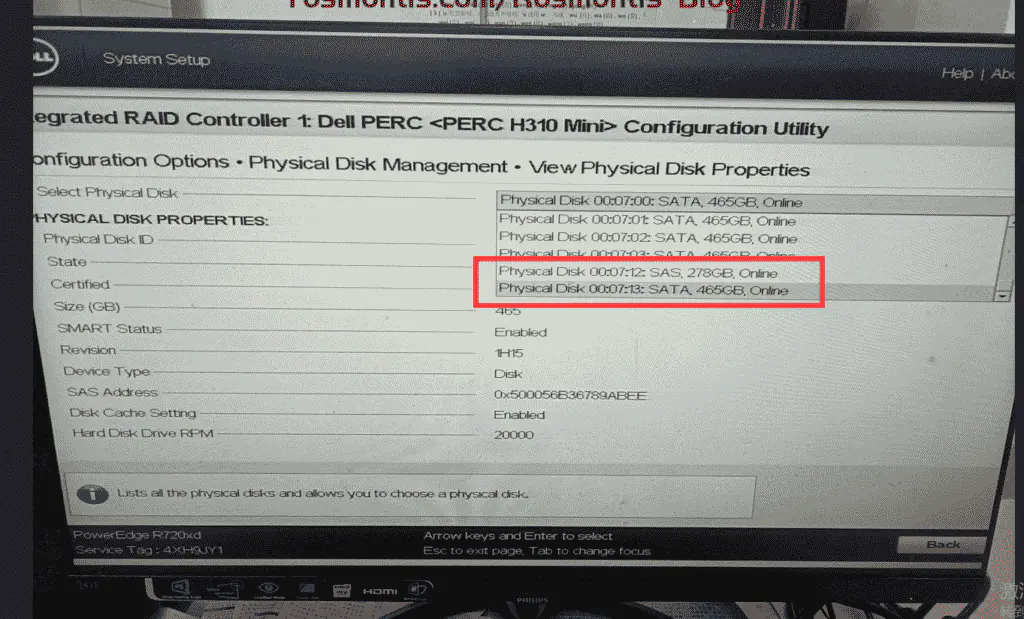 机架服务器DELL戴尔R720XD后置背板安装（瞎折腾）