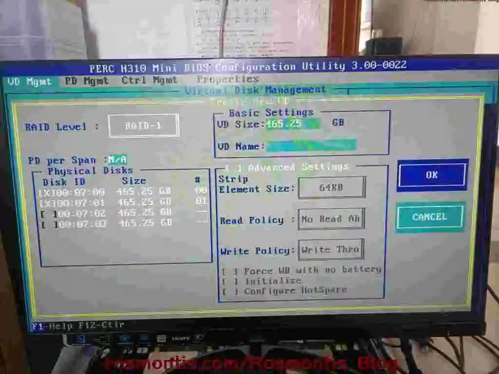 机架服务器RAID阵列卡配置详解（DELL R720XD）