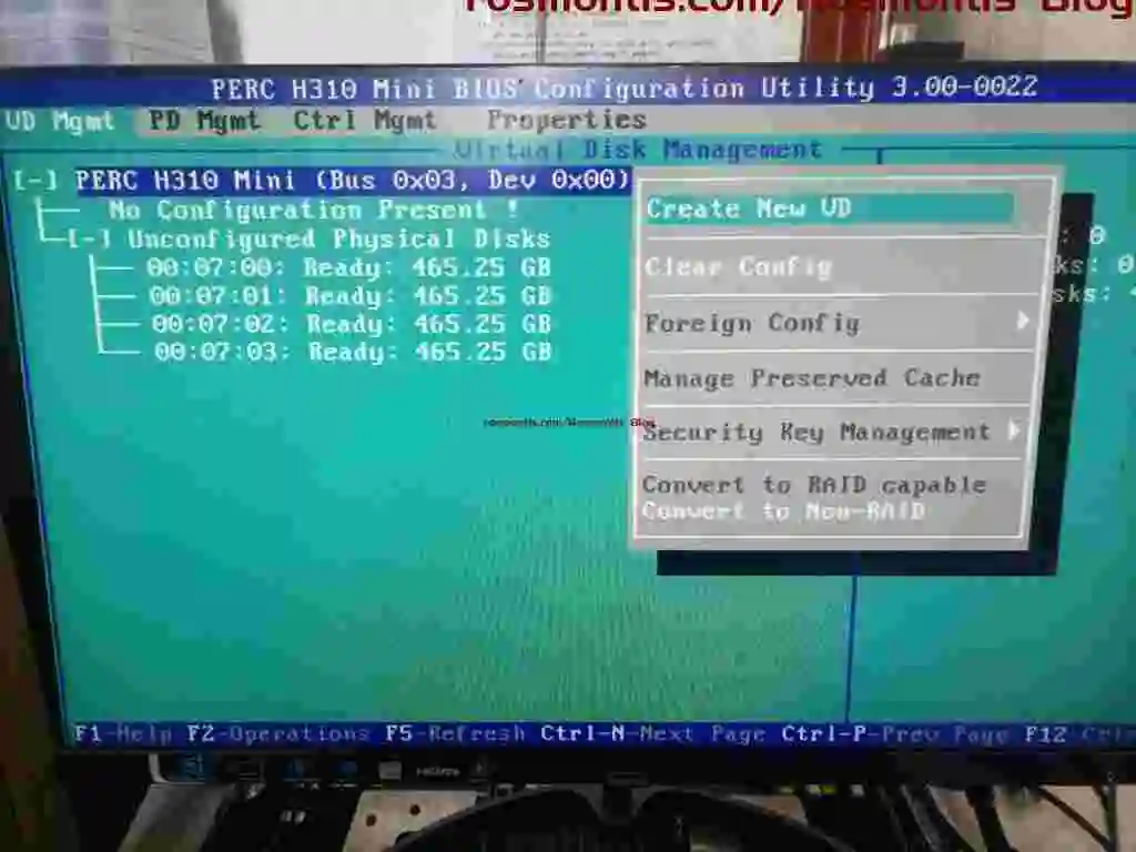 机架服务器RAID阵列卡配置详解（DELL R720XD）