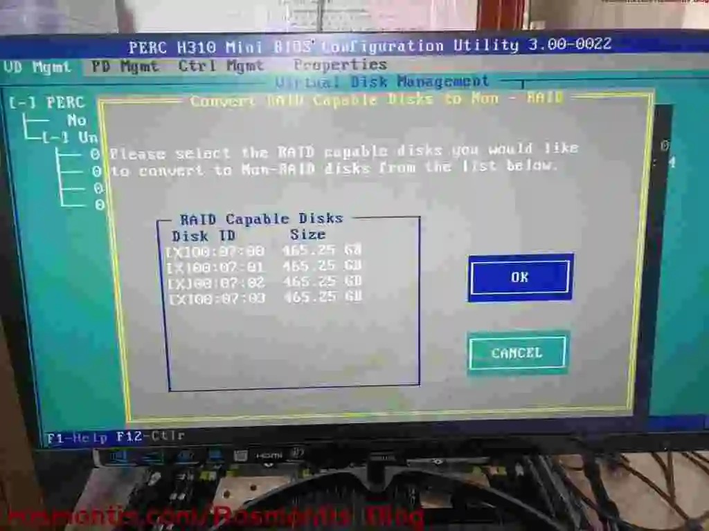 机架服务器RAID阵列卡配置详解（DELL R720XD）