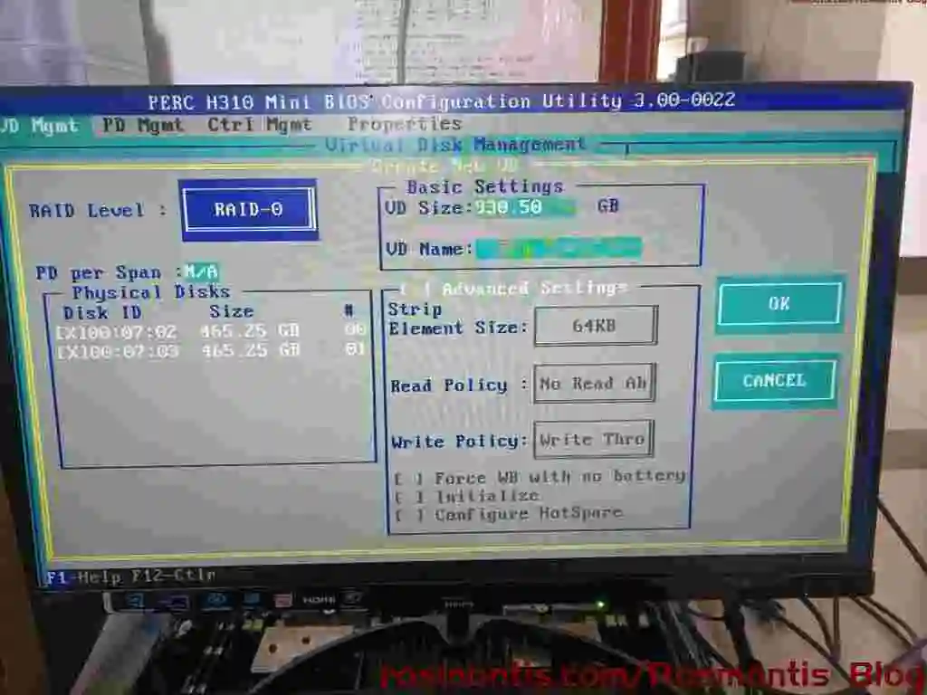 机架服务器RAID阵列卡配置详解（DELL R720XD）