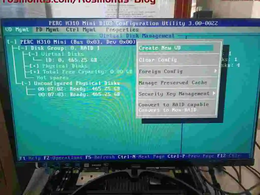 机架服务器RAID阵列卡配置详解（DELL R720XD）