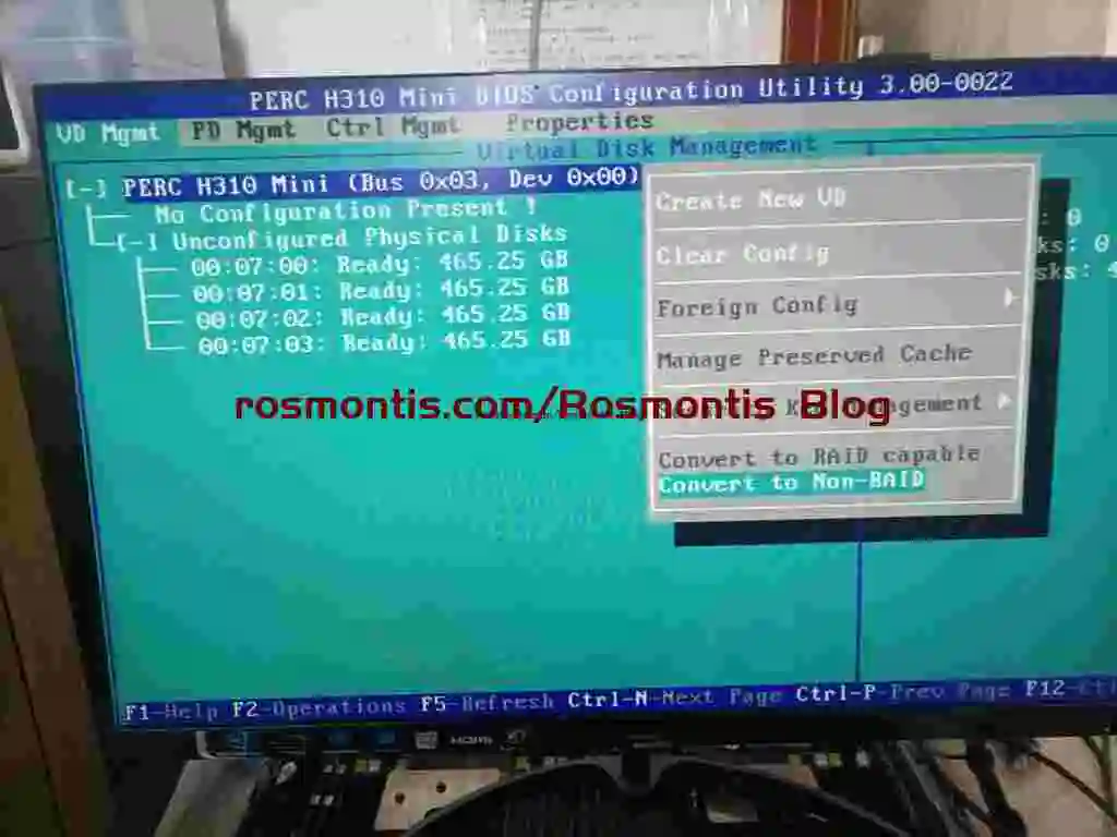 机架服务器RAID阵列卡配置详解（DELL R720XD）